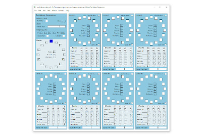 screenshot of the euclidean sequencer and sample player